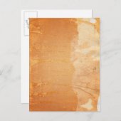 Carte Postale Arrière - plan textuel (Devant / Derrière)