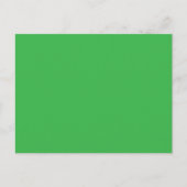 Carte Postale Arrière - plan vert et frontière blanche pour un â (Devant)