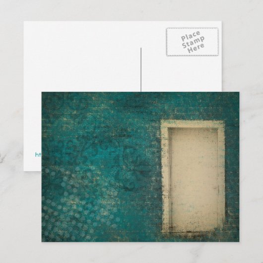 Carte postale Arrière - plan vintage (Devant / Derrière)