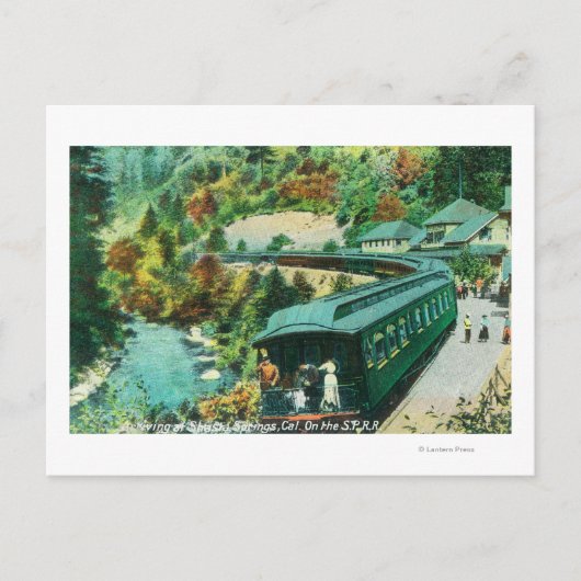Carte Postale Arrivée aux sources (Devant)