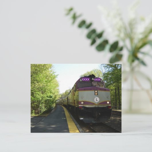 Carte Postale Arrivée sur la voie 1 (Debout devant)