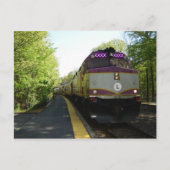 Carte Postale Arrivée sur la voie 1 (Devant)