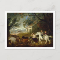 Arrondissement avant la tempête, 1805 (huile sur p