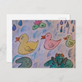 Carte Postale Arrosage sur canettes (Devant / Derrière)