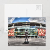 Carte Postale Arsenal Emirates Stadium Londres (Devant / Derrière)