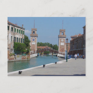 Carte Postale Arsenale, Venise 2