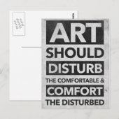 Carte Postale art (Devant / Derrière)