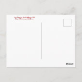 Carte Postale Art2Celebrate : Salut de Sunnyvale (Dos)