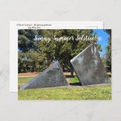 Carte Postale Art2Celebrate : Solstice d'été ensoleillé! (Devant / Derrière)