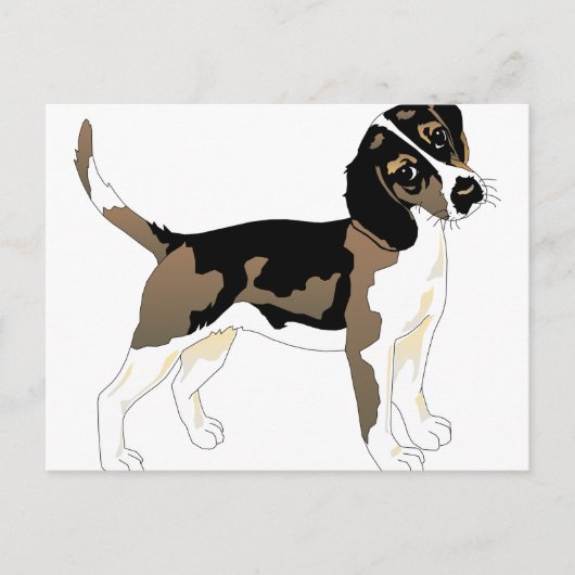 Carte Postale Art. 2 beagle (Devant)