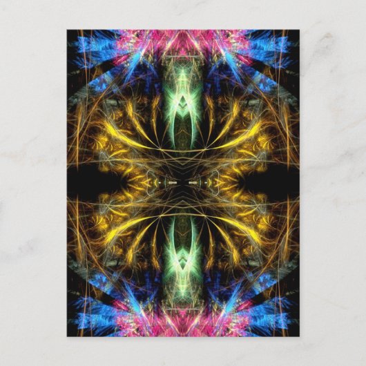 Carte postale ART #85 fractale (Devant)