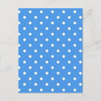 Art à pois bleu pâle