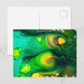 Carte postale Art Abstrait (Devant / Derrière)