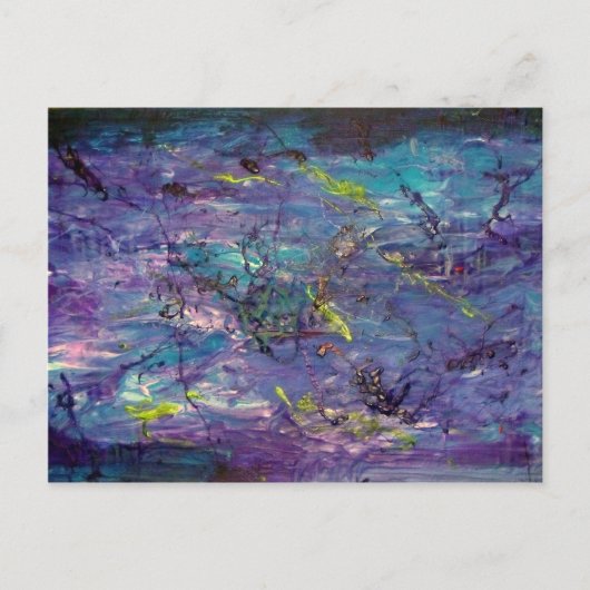 Carte Postale Art Abstrait (Devant)