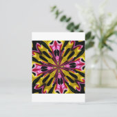 CARTE POSTALE ART ABSTRAIT (Debout devant)