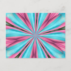 CARTE POSTALE ART ABSTRAIT