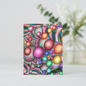 CARTE POSTALE ART ABSTRAIT (Debout devant)