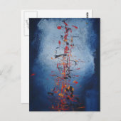 Carte Postale Art Abstrait asiatique (Devant / Derrière)