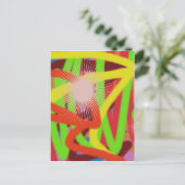 Carte Postale art abstrait coloré 42882 (Debout devant)