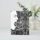 Carte Postale Art abstrait criant (Debout devant)