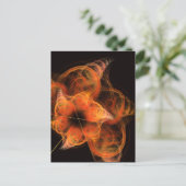 Carte Postale Art abstrait de Lightworks Fractale d'énergie arde (Debout devant)