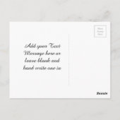 Carte Postale Art Abstrait de ligne Doodle Doodle Doodle (Dos)