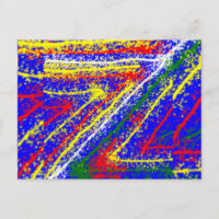 art abstrait du zzz ZAZZLING : Filets de bleu