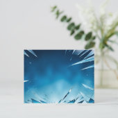 Carte Postale Art Abstrait en verre cassé (Debout devant)