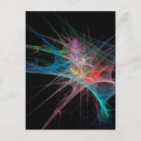Art Abstrait Glace Arc-en-ciel