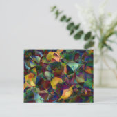 Carte Postale Art Abstrait kaléidoscopique (Debout devant)