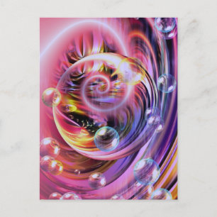 Carte Postale Art Abstrait moderne