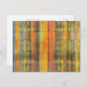 Carte postale Art Abstrait moderne (Devant / Derrière)