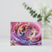 Carte Postale Art Abstrait moderne (Debout devant)