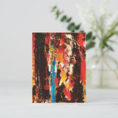 Carte Postale Art abstrait moderne (Debout devant)