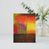 Carte Postale Art Abstrait moderne (Debout devant)