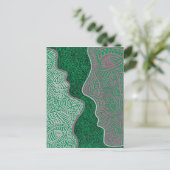 Carte Postale Art abstrait original (Debout devant)