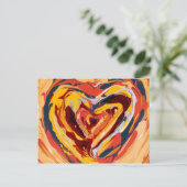 Carte Postale Art abstrait original (Debout devant)