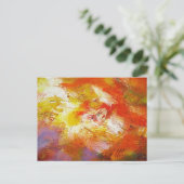 Carte Postale Art Abstrait - Peinture Abstraite originale Impres (Debout devant)