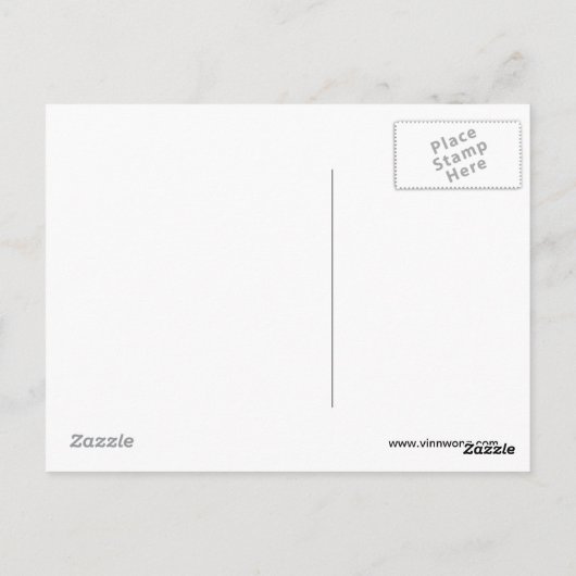 Carte Postale Art Abstrait - Sans poids (Dos)