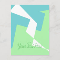 Art Abstrait Turquoise Bleu Vert