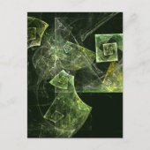 Carte postale Art Abstrait Twisted Balance (Devant)