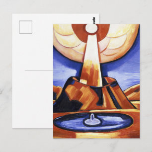 Carte Postale Art abstrait vintage de Marsden Hartley Yliaster