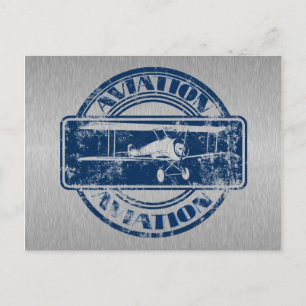 Carte Postale Art aéronautique