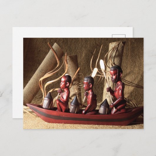 Carte Postale Art africain (Devant / Derrière)