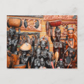 Carte Postale Art africain (Devant)