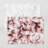 Carte Postale Art algorithmique Abstrait (Devant / Derrière)