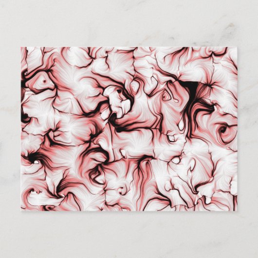 Carte Postale Art algorithmique Abstrait (Devant)