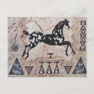 Carte Postale Art amérindien