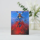 Carte Postale Art amérindien (Debout devant)