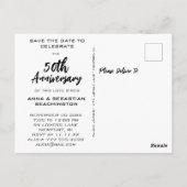 Carte Postale *~* Art Anniversaire Inséparables Hiver AP54 (Dos)